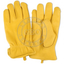 Pakistan Supplier Industrial Safety Leather Work Driver Gloves